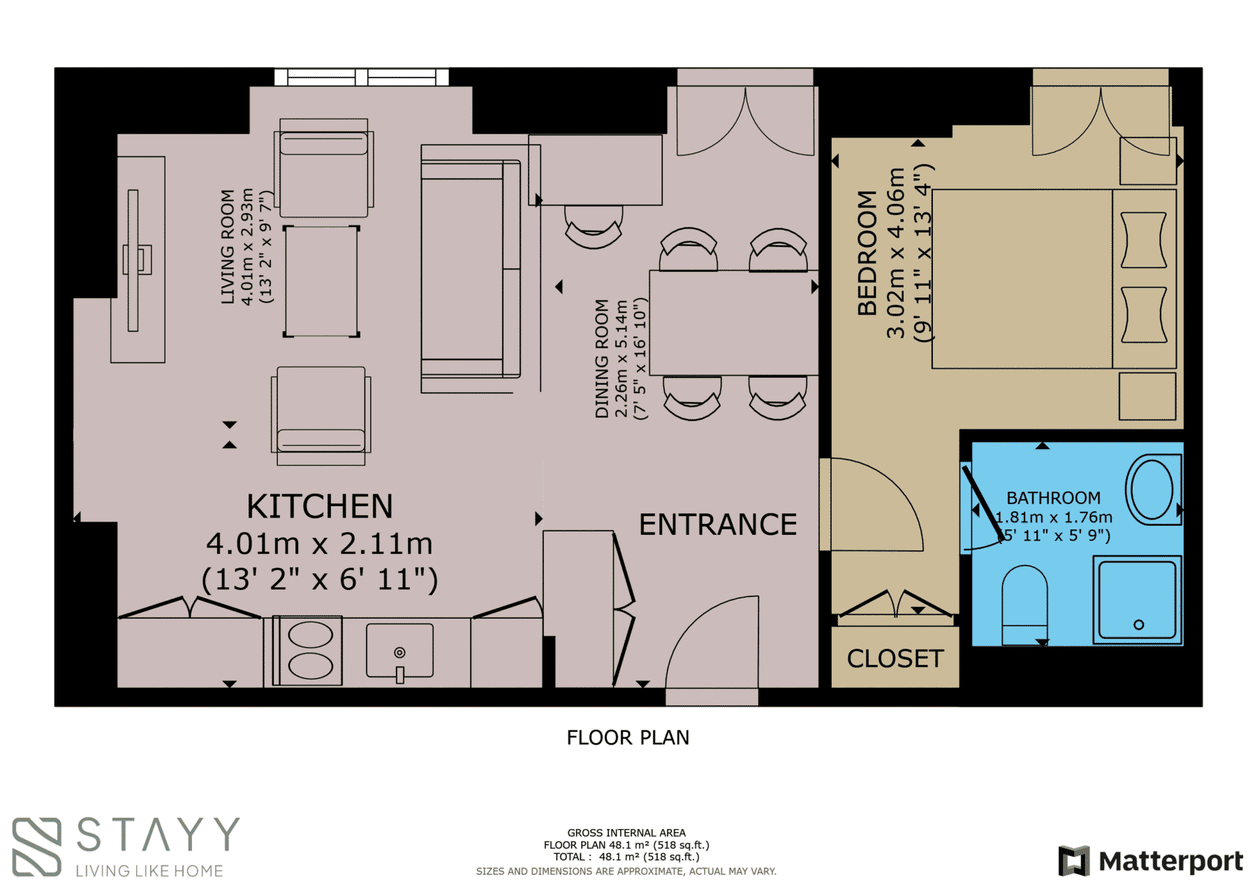 STAYYTheRivercloseETHfreeParkingKitchenTV FloorPlan e8k6ynd1wapgkxcmw338naycb (1)