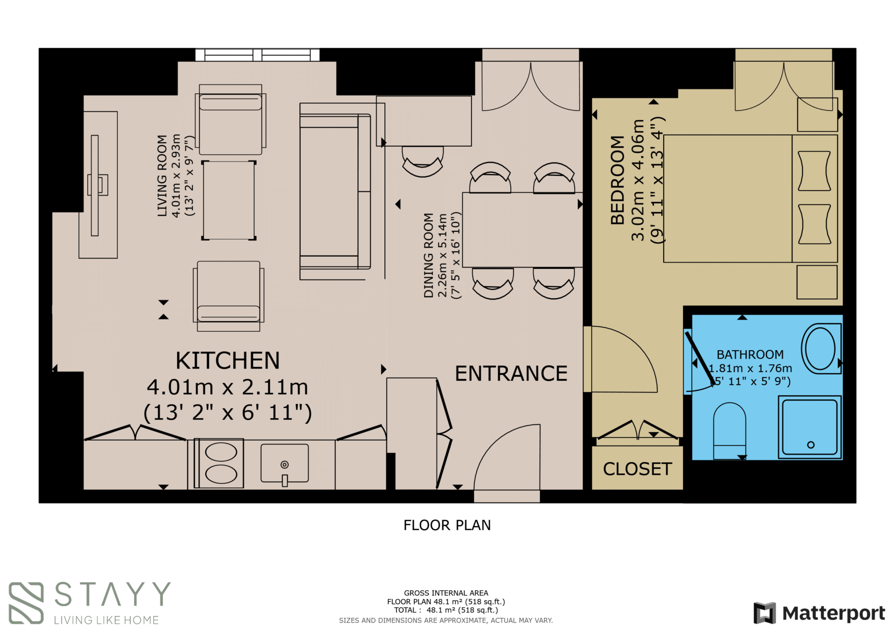 STAYYTheRivercloseETHfreeParkingKitchenTV FloorPlan e8k6ynd1wapgkxcmw338naycb