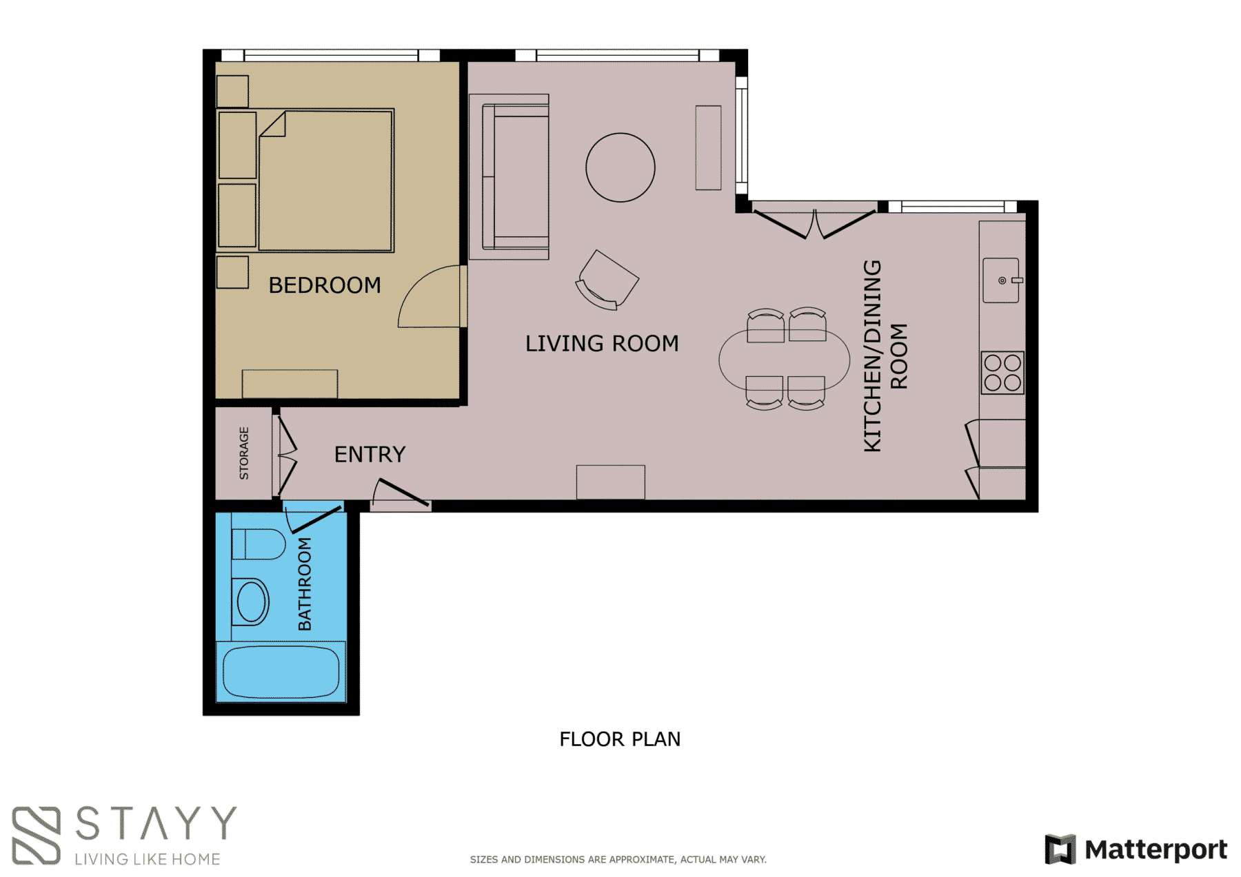 STAYY Green Oasis Grundrissplan