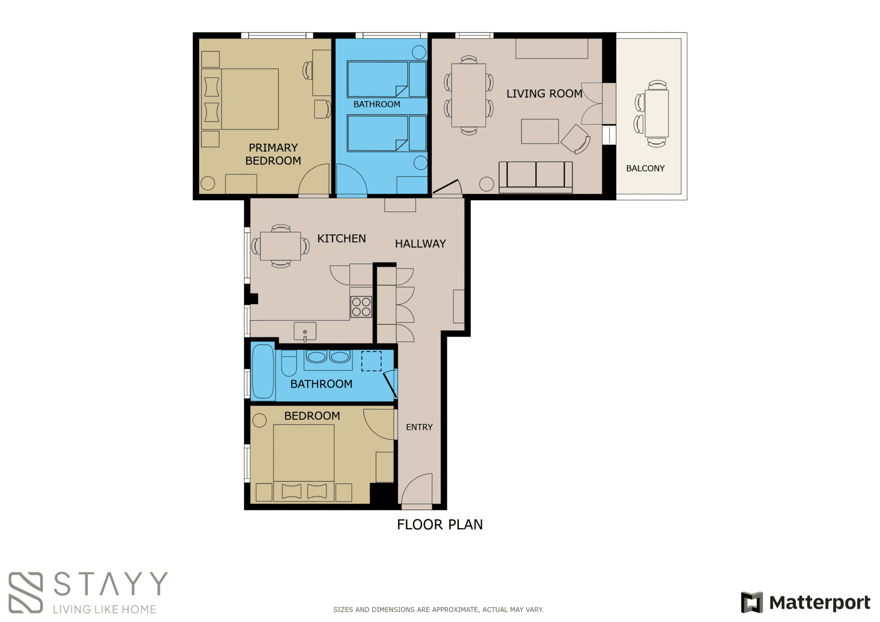 STAYY Rigi Suites 101 Hohle Gasse Grundrissplan